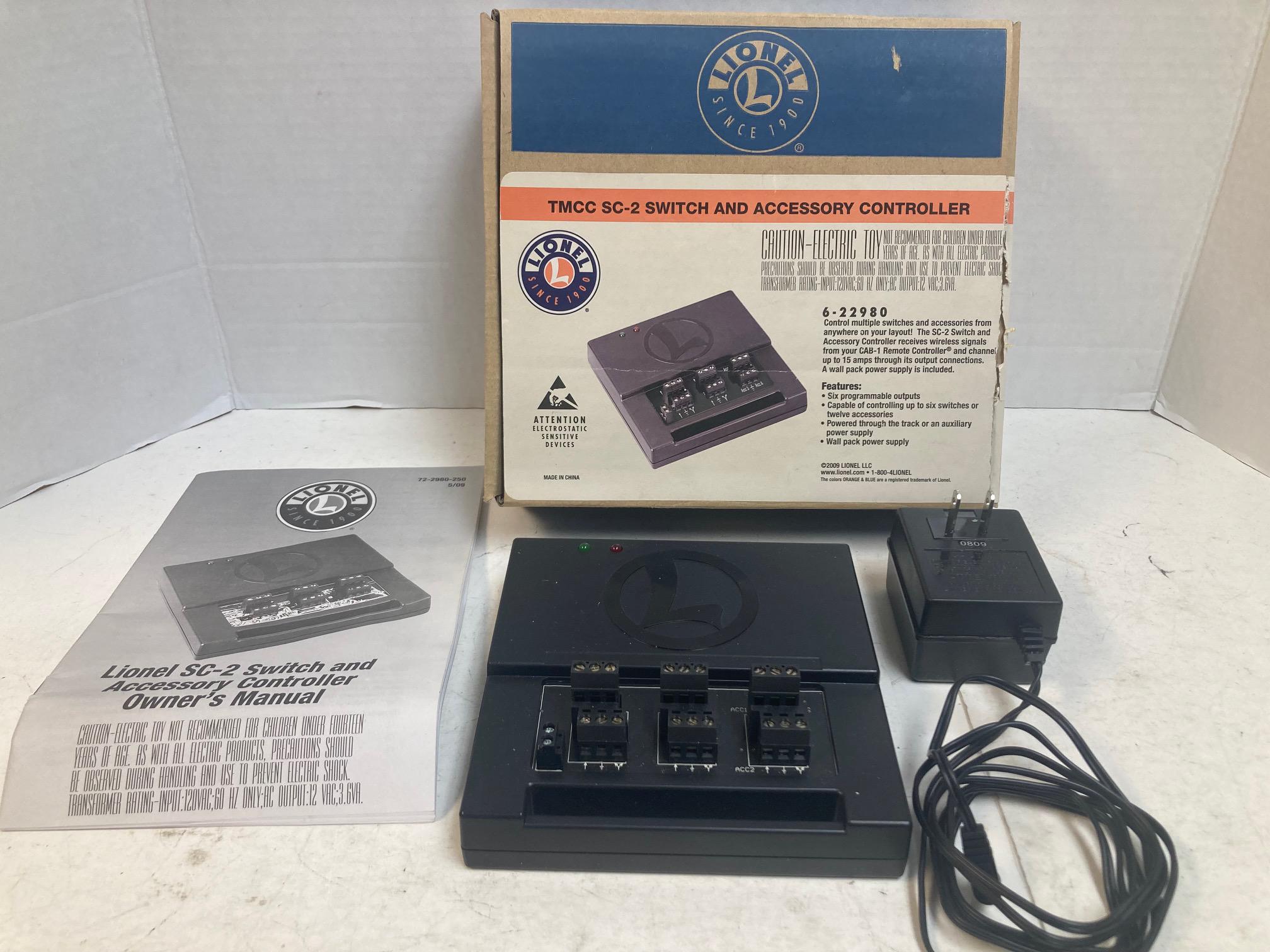 Lionel TMCC SC-2 Switch & Accessory Controller (6-22980) *USED*