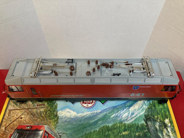 LGB 70642 RhB 30th Anniversary Set | Ge 4/4 III 641 Maienfeld | EXCELLENT +