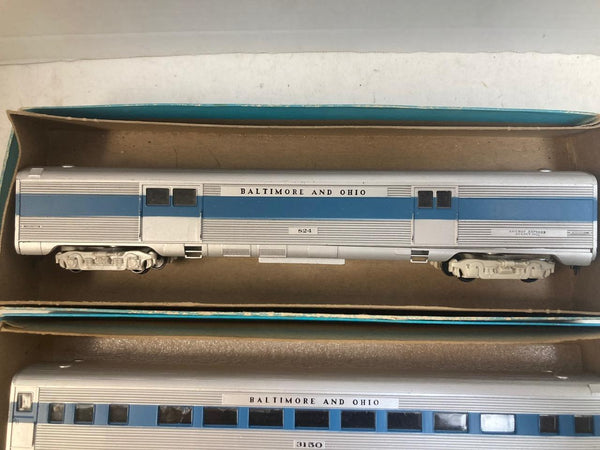 Athearn HO Baltimore & Ohio 3-Car Passenger Set - Baggage, Coach, Observation