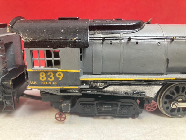 HO Brass Katsumi KTM Union Pacific 4-8-4 FEF-3 – Custom Paint – Tested Runs