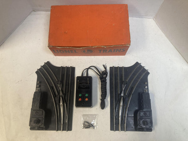 Vintage Lionel 1122 O-27 Remote Control Switch Pair (Left & Right) W/ Box