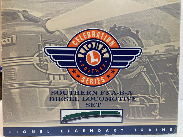 Lionel Southern F3 A-B-A Diesel Locomotive Celebration Series Set (73-8188-200)