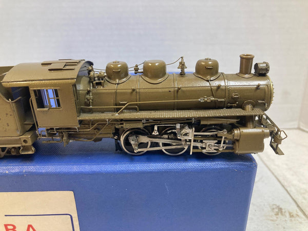 ALCO Models HO Scale Brass U.S.R.A. 0-6-0 Steam Locomotive & Tender
