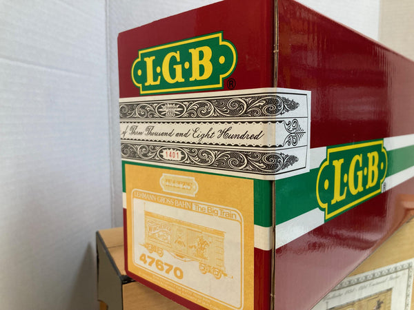 LGB 47670 Winchester Box Car — Factory Sealed / Brand New in Box