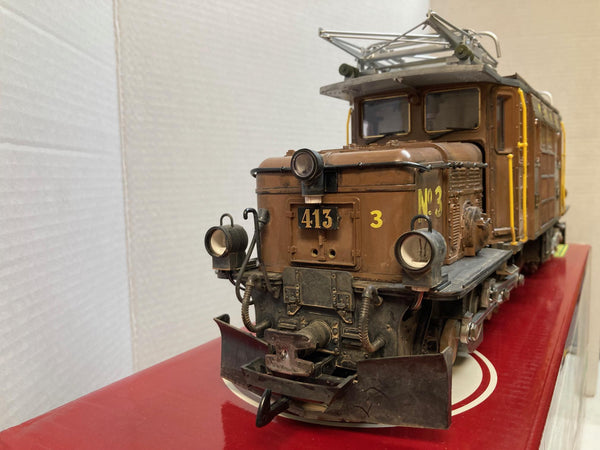 LGB 2040 “W.C.R.R.” Crocodile Locomotive — Custom Weathered, Excellent Running Condition