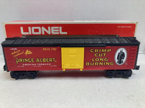 Lionel 6-7702 Prince Albert Box Car – O Gauge – Pre-Owned Very Good Condition