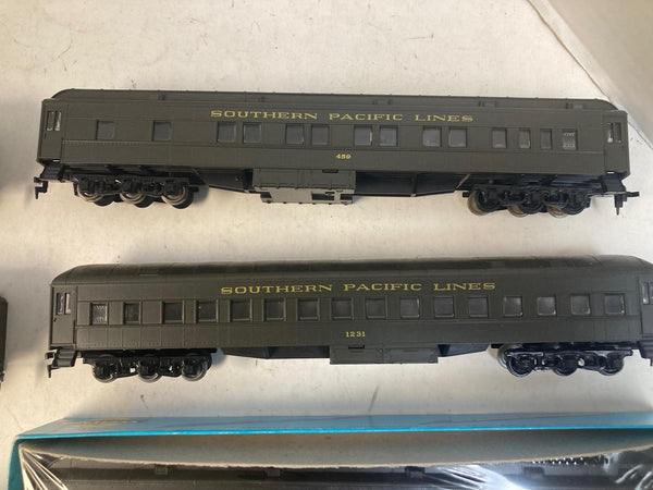 Athearn HO Southern Pacific 6-Car Passenger Lot - Daylight Consist - Built/Kits