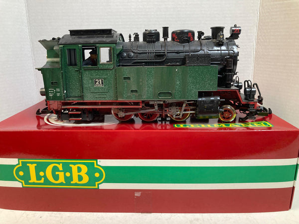 LGB 22802 G Scale “W.C.R.R.” — Custom Weathered Steam Locomotive (Working / Modified)