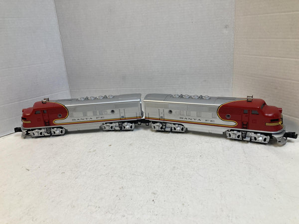 Williams Electric Trains O Scale Santa Fe ALCO FA AA Diesel Locomotives #2343 Set