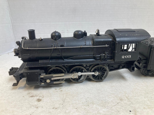 Lionel Lines #203 O/O27 Scale 0-6-0 Bell Ringer Steam Loco & Tender EX Works