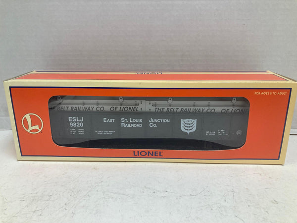 Lionel 6-26913 E. St. Louis Gondola w/ Coil Covers – O Gauge – Pre-Owned Very Good