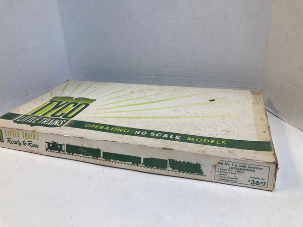 Vintage Tyco Little Trains HO Set No. T-3 - Shifter Steam Loco - Runs Great!