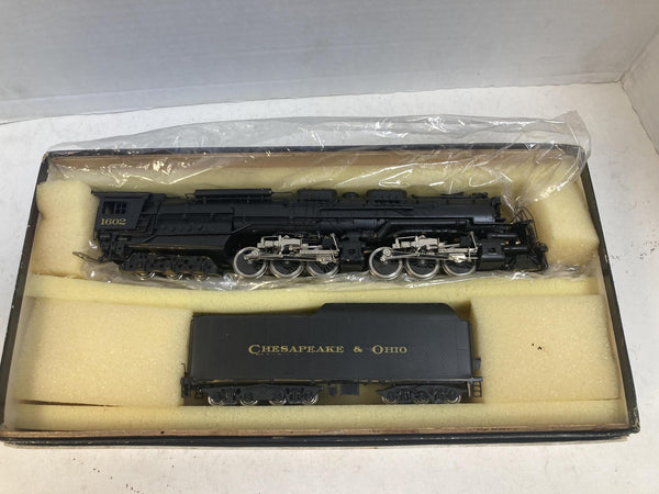 Akane HO Scale Brass C&O 2-6-6-6 Class H-8 Allegheny Steam Locomotive & Tender