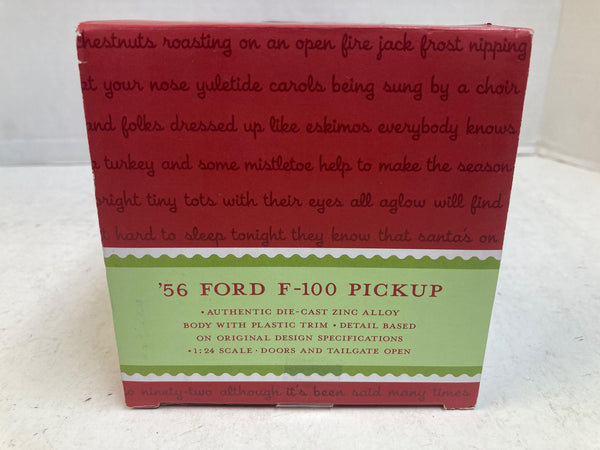Target 1956 Ford F-100 Pickup 1:24 Scale Diecast Model Truck #1043 NIB – Box Wear