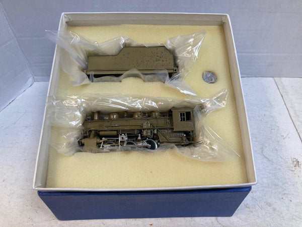 ALCO Models HO Scale Brass U.S.R.A. 0-6-0 Steam Locomotive & Tender