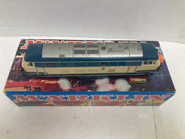 Marklin 3074 diesel locomotive #216 DB collection with original packaging HO Scale