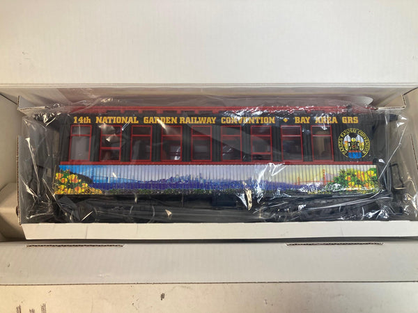 LGB 30808 14th National Garden Railway Convention Car – G-Scale, LNIB, Collectible