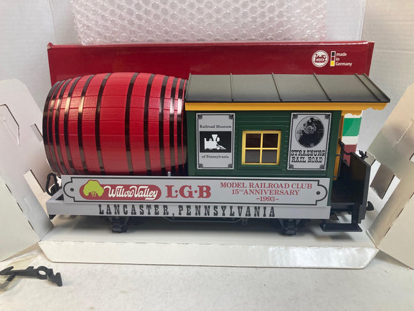 LGB 30421 Willow Valley Fasswagen NOS