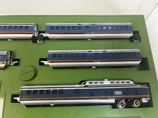 Bachmann N Scale United Aircraft Penn Central Turbo-Train Set 4340:2995 Vintage "READ"