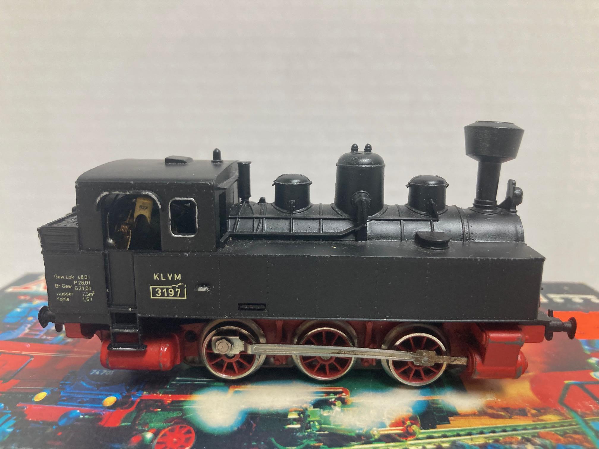 Vintage Marklin 0-6-0 HO Scale 3090 KLVM #3197