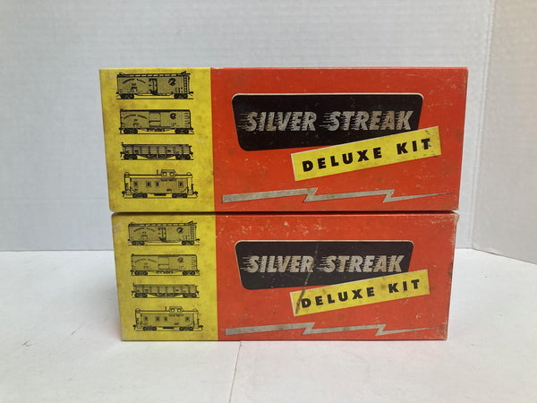 Silver Streak Vintage HO Assembled Kits: SS213 Frisco Box Car, SS302 D&RGW Auto Car