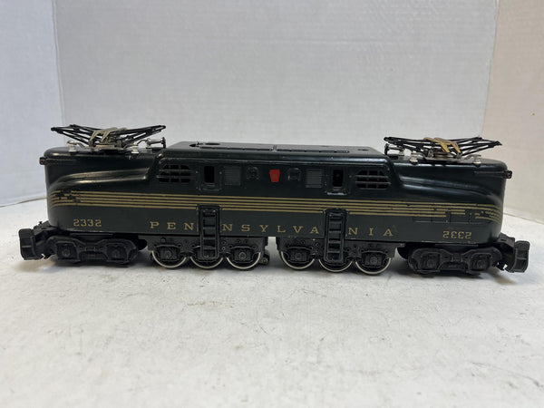 Lionel Postwar 2332 Pennsylvania Brunswick Green GG1 Electric Locomotive - Tested