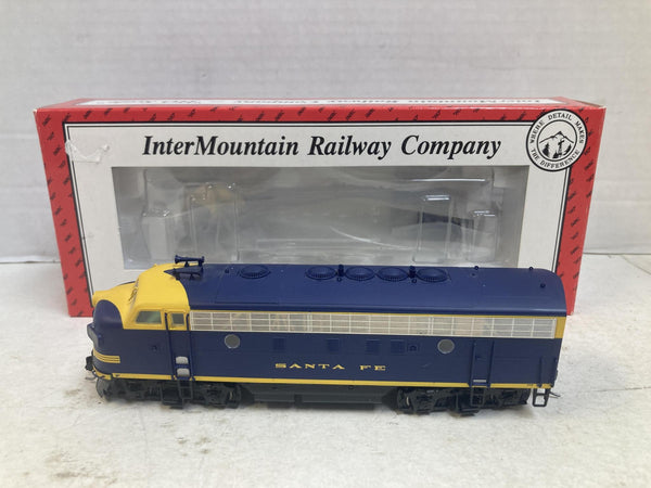 InterMountain 49017S-03 HO Santa Fe EMD F7A #235 Cigar Band Sound Boxed Excellent