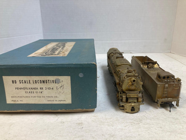 HO Brass HO Train Co. Pennsylvania RR PRR 2-10-4 Class J-1a – Japan – Tested