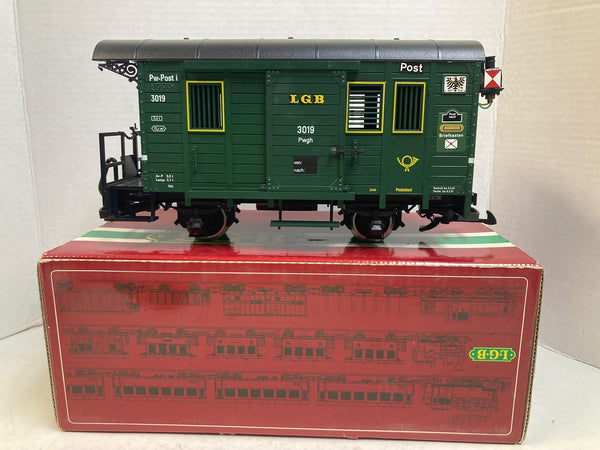 LGB 3019 Postwagen G Scale Passenger Car – Pre-Owned, Great Condition
