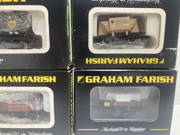 Graham Farish Hopper/Tanker/Cement Cars N Scale (#3413, 3414, 3705, 4511, 373-527)