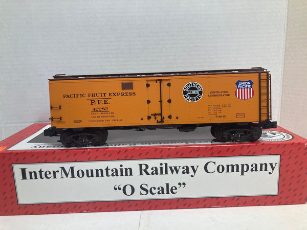 InterMountain Pacific Fruit Express Steel Sided Ice Bunker O Scale (25302HRD-61)