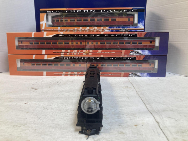 Athearn Genesis SP Mt-4 4-8-2 #4352 Sound + BLI Daylight Passenger Car Set HO Lot