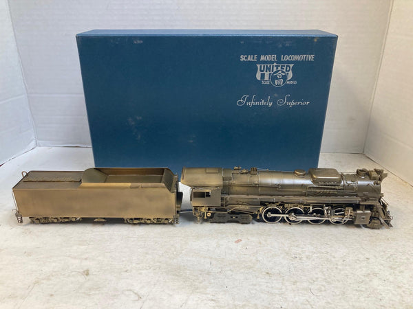 PFM United HO Brass C&O Chesapeake & Ohio Kanawha 2-8-4 Class K-4 Steam Loco EX