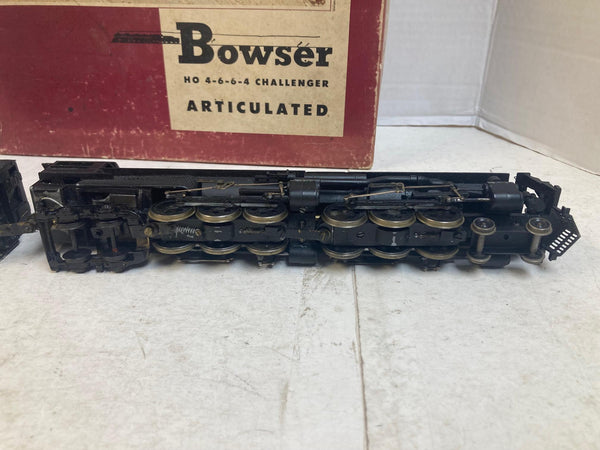 HO Brass/Die-Cast Bowser 4-6-6-4 Challenger – Articulated – Tested VG
