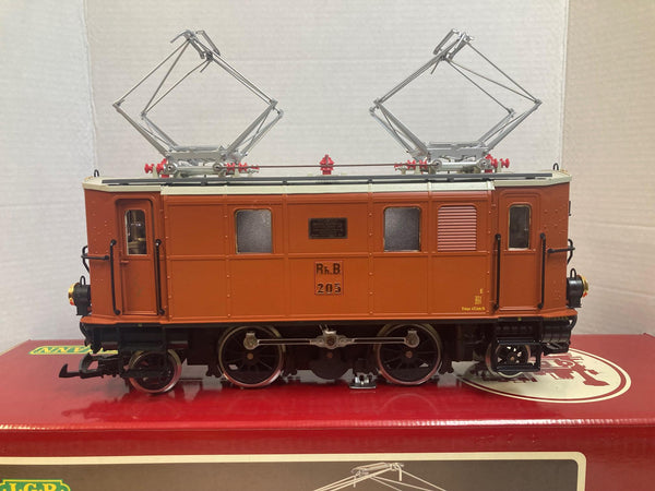 LGB 2045 #205 RhB GE 2/4 Electric Good Condition