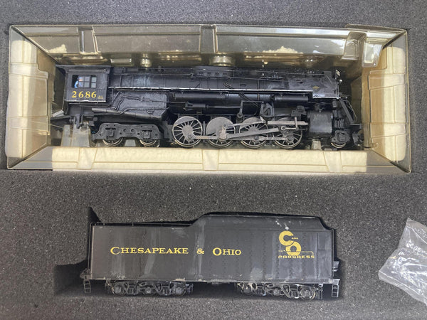 Proto 2000 Heritage Steam Collection HO Scale USRA 2-8-4 Berkshire Steam Loco 30019