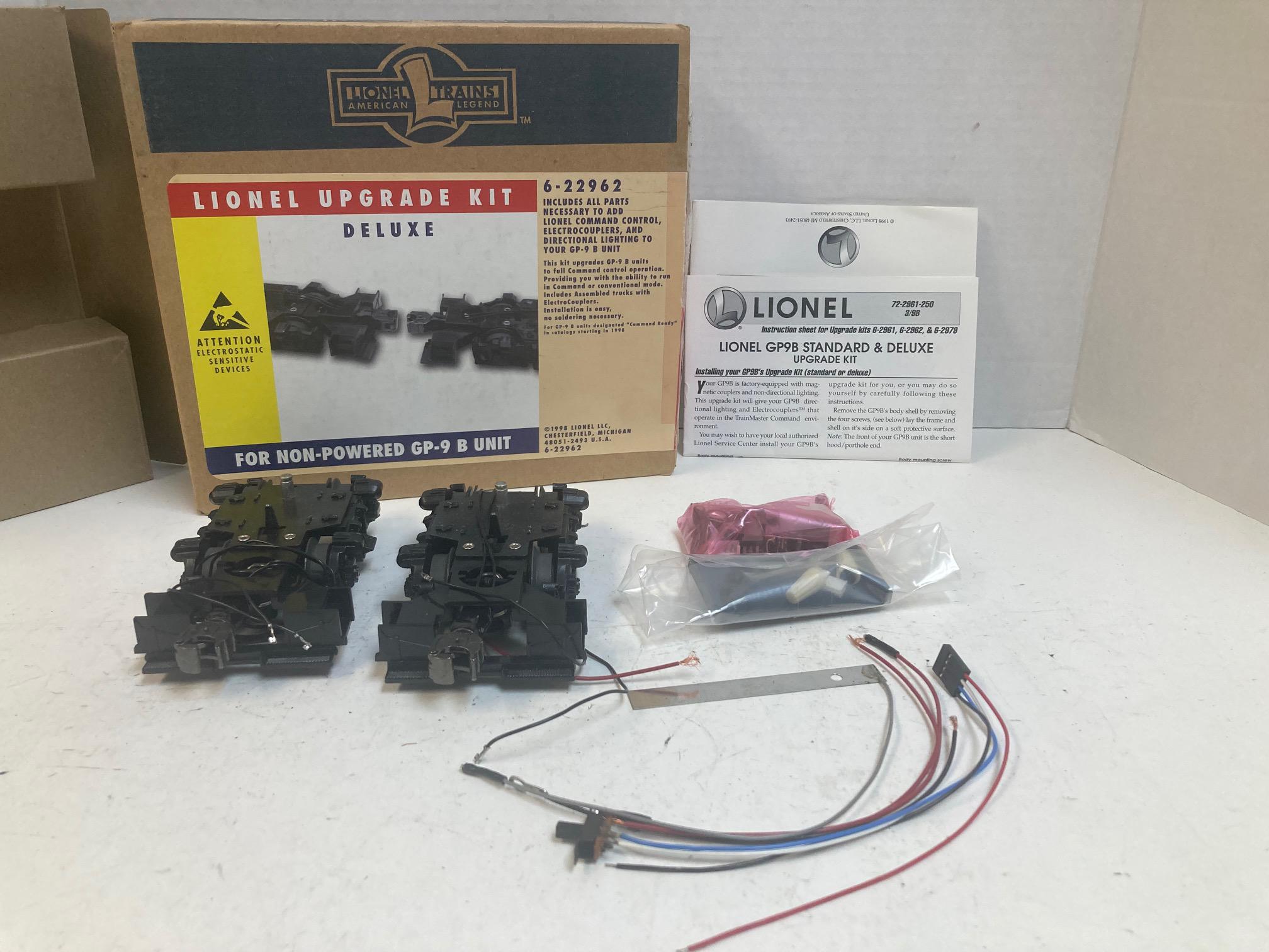Lionel Upgrade Kit Deluxe for Non-Powered GP-9 B Unit 6-22962 Pre-Owned