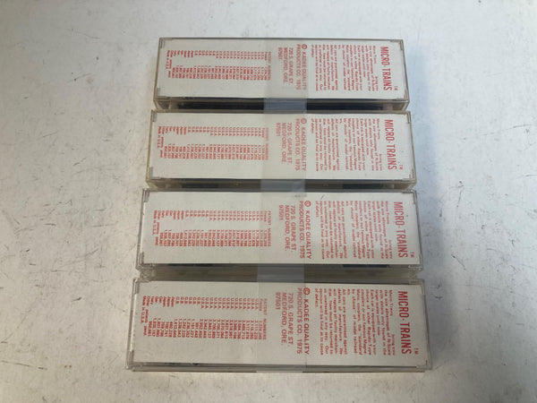 Kadee Micro-Trains Bicentennial 50’ Boxcar 4-Pack – SC 38110, RI 38030, CT 38020, ML 38060 – N Scale LNIB