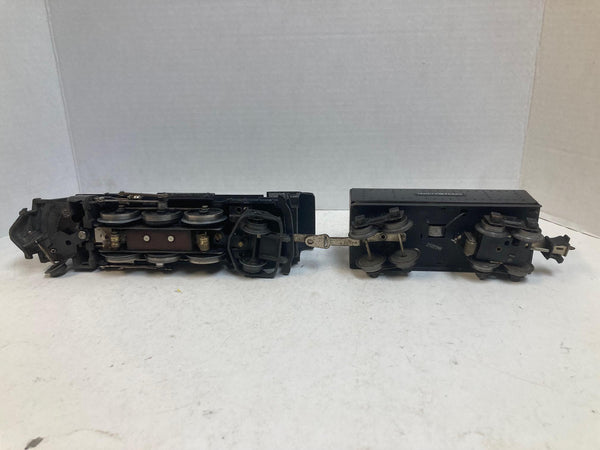 Lionel Pre-War 1666 2-6-2 Steam Locomotive w/ 2689W Whistling Tender – O Gauge