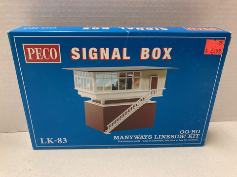 Peco Signal Box HO Manyways Lineside Kit (LK83) (01183)