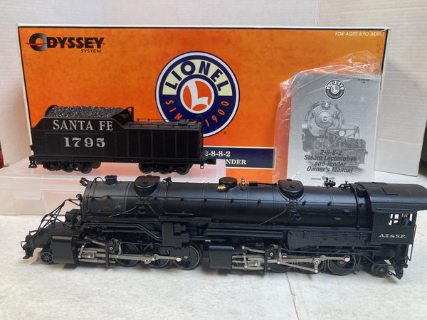 Lionel 6-38030 Santa Fe 2-8-8-2 USRA Mallet #1795 TMCC/Odyssey – Tested VG