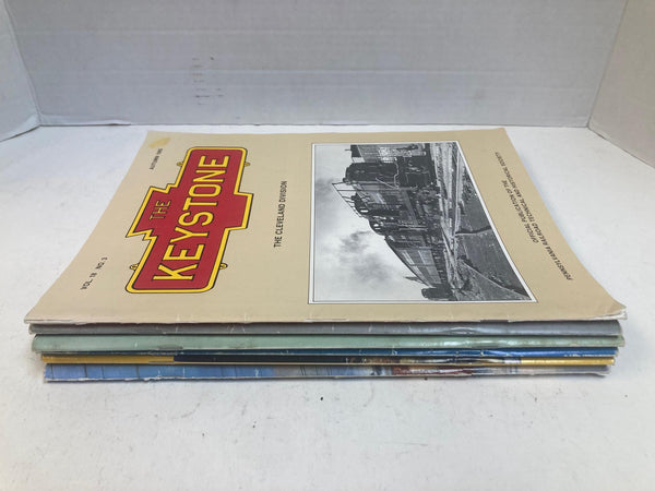 The Keystone Magazine Lot of 6 Issues – 1985–2011 – Pennsylvania Railroad Historical Society