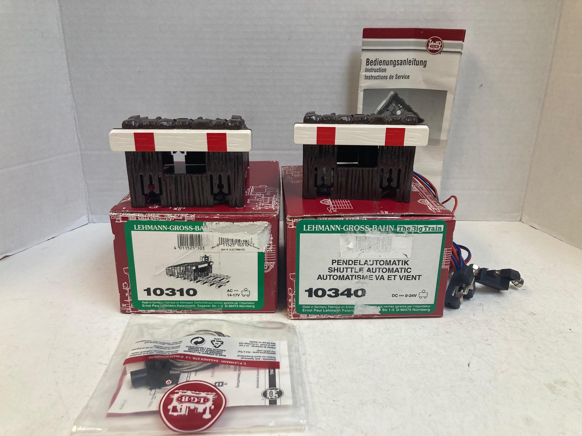 LGB 10310 & 10340 Track Bumper Bundle – Pre-Owned Very Good Condition – G Scale