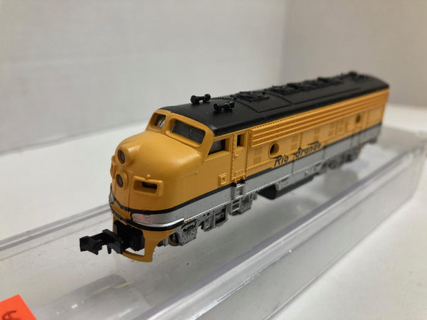 Bev-Bel Rio Grande F7 Diesel N Scale #5481 (15002)