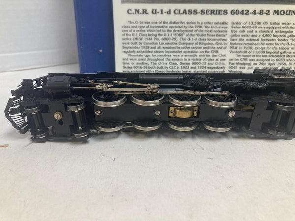 VH Scale Models HO Brass CNR 4-8-2 U-1-d Mountain #6043 - Boxed - EXCELLENT RUNNER
