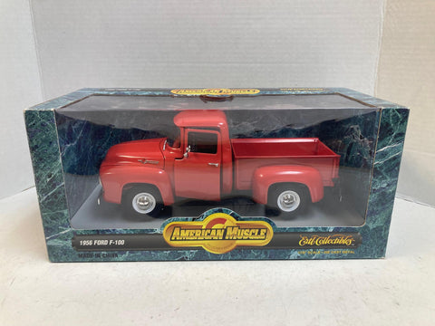 ERTL American Muscle 1956 Ford F-100 1:18 Diecast Truck #7771 NIB – Some Box Wear