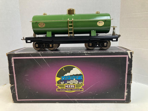 MTH Tinplate Traditions No. 215 Tank Car 10-1051 – Pre Owned Excellent Condiiton