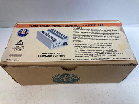Lionel TMCC Track Power Controller 400 (TPC 6-14179) – Very Good