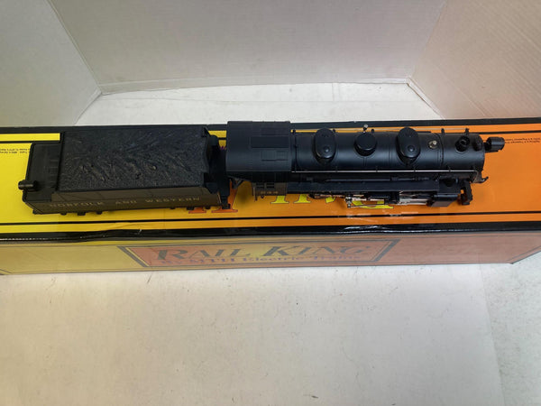 MTH RailKing 30-1111-1 Norfolk & Western 0-8-0 Scale Steam Switcher - Conventional