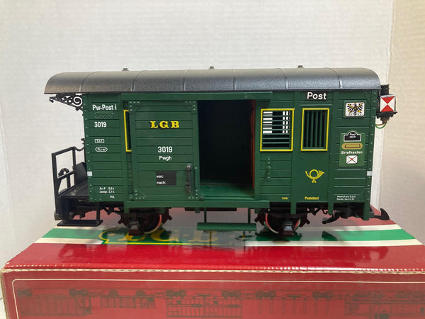 LGB 3019 Postwagen G Scale Passenger Car – Pre-Owned, Great Condition